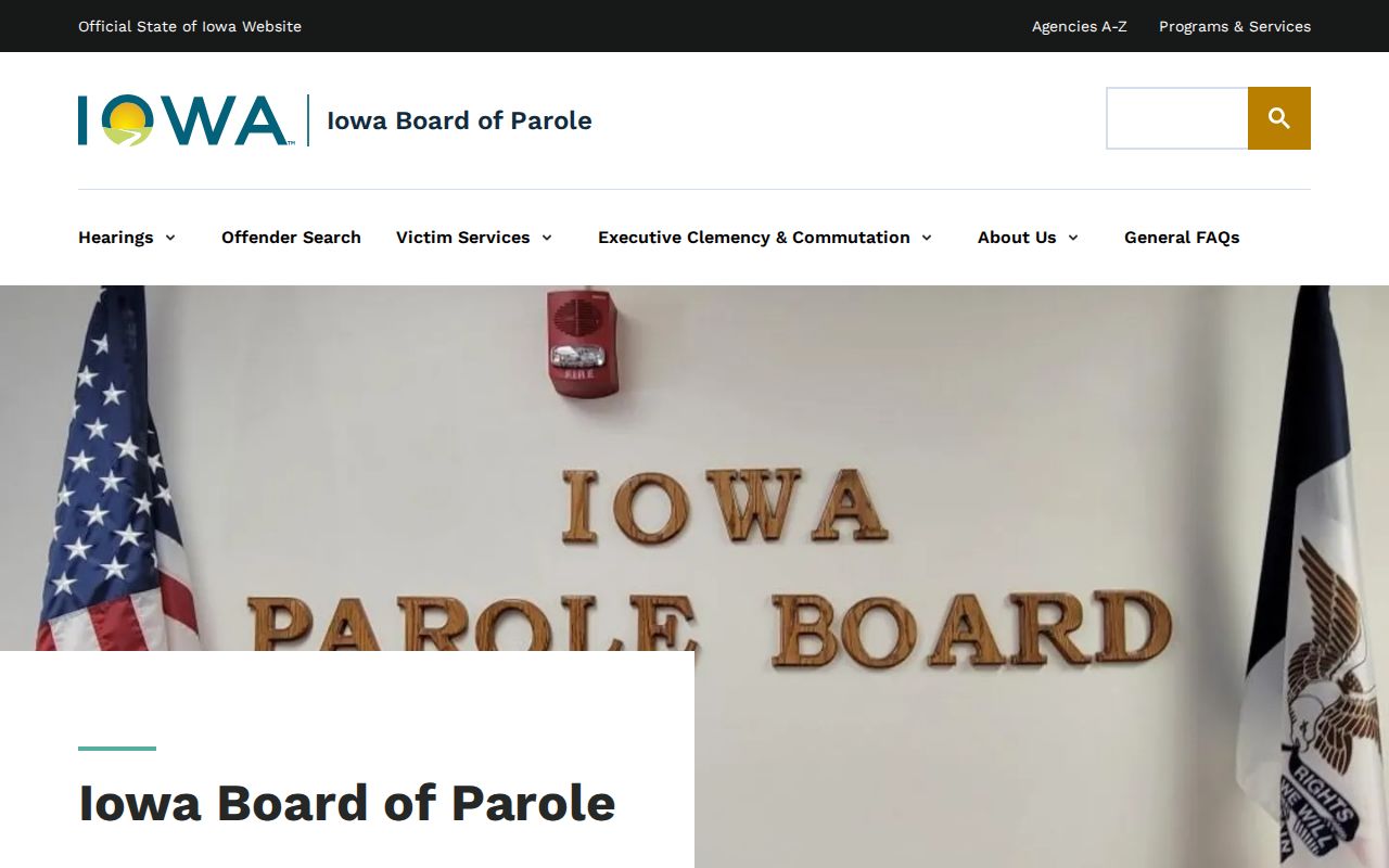 Guthrie County criminal record Iowa parole information