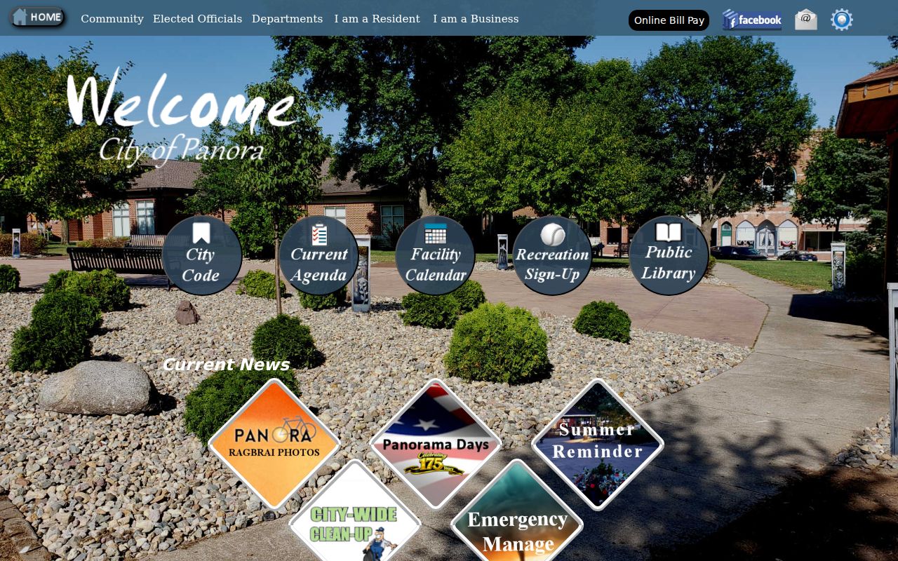 Guthrie County criminal records Panora city government